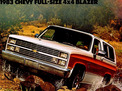 Chevrolet Blazer 1981 года