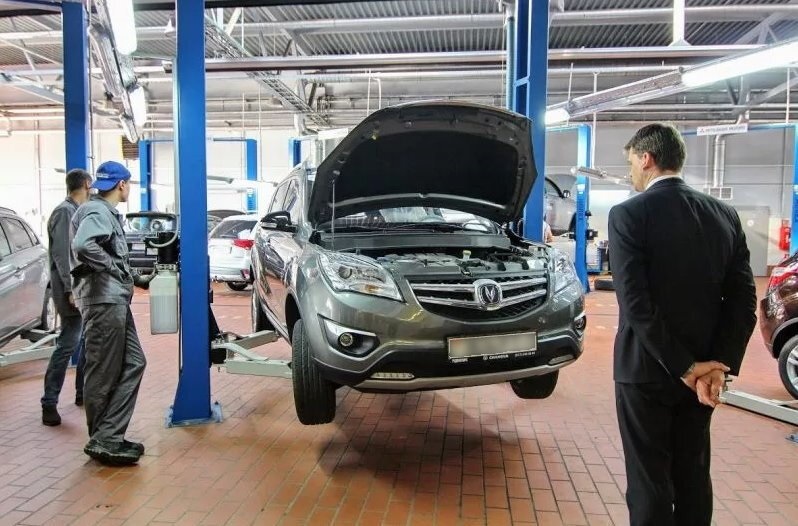 Сервисное обслуживание и ремонт автомобилей CHANGAN