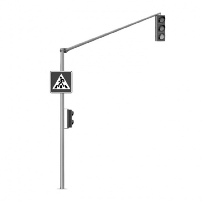 Заголовок: Надежные опоры для дорожных знаков – залог безопасной дороги